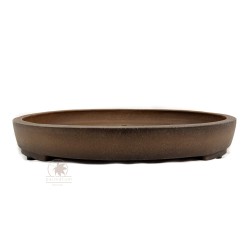 Oval shallow bonsai pot 40cm