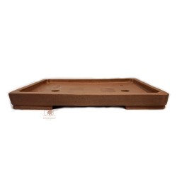 Bonsai pot 50cm unglazed rectangular shallow