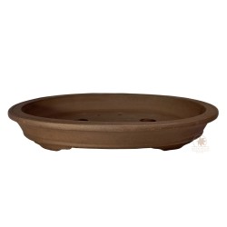 Bonsai pot 56cm unglazed oval
