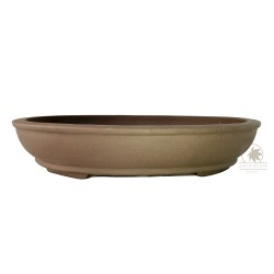 Bonsai pot 60cm unglazed oval