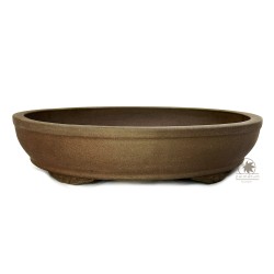 Bonsai pot 51cm unglazed oval