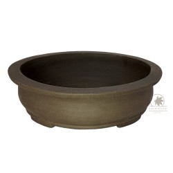 Bonsai pot 37cm unglazed oval