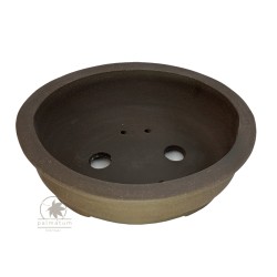 Bonsai pot 37cm unglazed oval