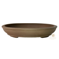 Bonsai pot 50cm unglazed oval