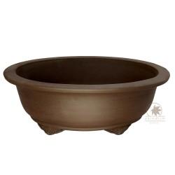 Oval unglazed bonsai pot 50cm