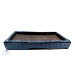 Rectangular glazed suiban tray 19cm