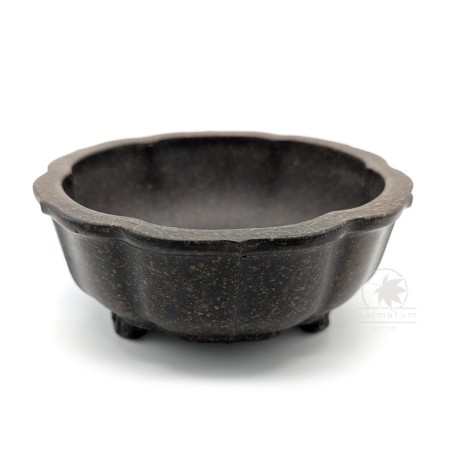 Floriated shape bonsai pot 15cm