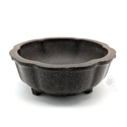 Floriated shape bonsai pot 15cm
