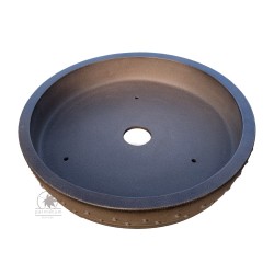 Round drum bonsai pot 35cm
