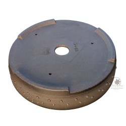 Round drum bonsai pot 35cm