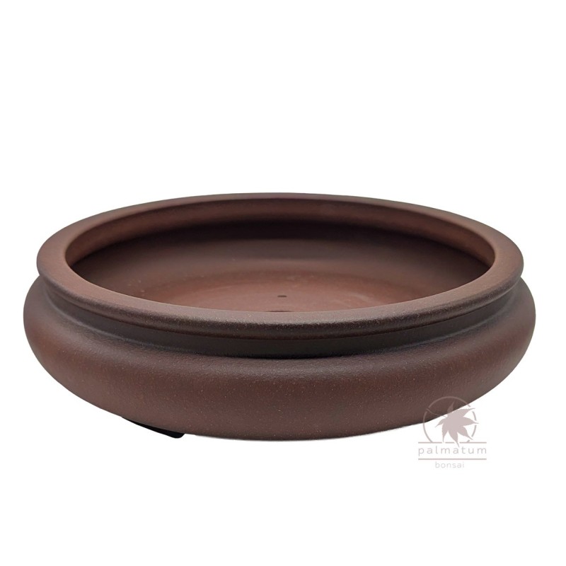 Donica bonsai nieszkliwiona okrągła 28cm