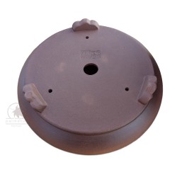 Unglazed round bonsai pot 30cm