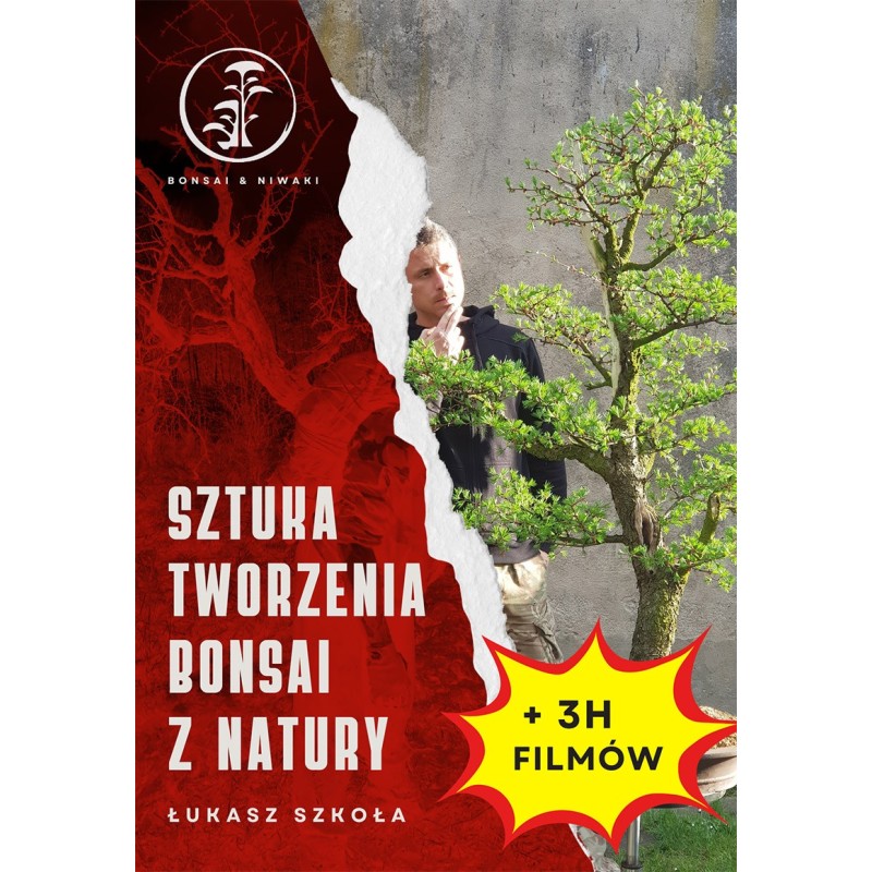 Książka Sztuka Tworzenia Bonsai z Natury + 3 godziny filmów