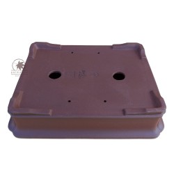 Donica bonsai nieszkliwiona prostokątna 43cm