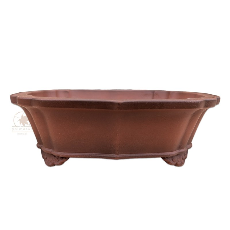 Floriated shape bonsai pot 20cm