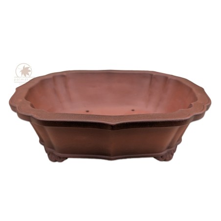 Floriated shape bonsai pot 20cm
